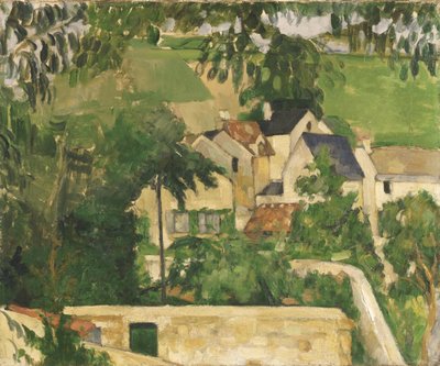 Quartier Four, Auvers-sur-Oise by Paul Cézanne